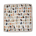 Vierkante Shawl Cats Dames - Glanzende Stof - Veelzijdig Accessoire