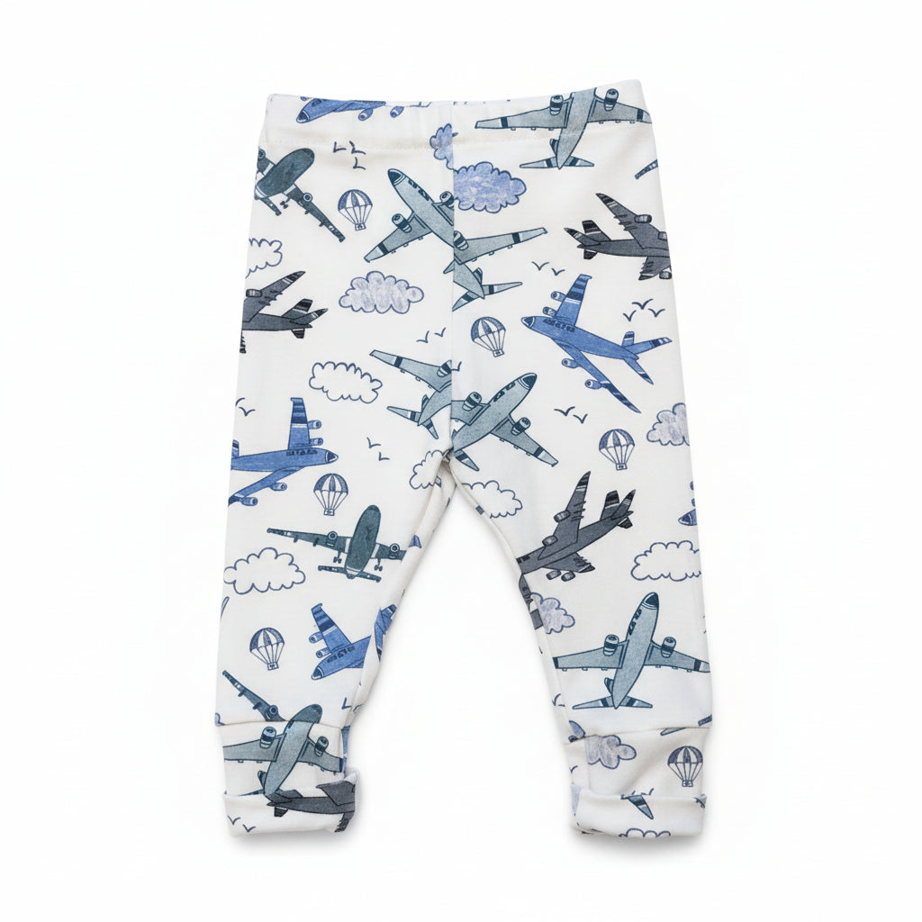 Handgemaakt Babybroekje vliegtuig