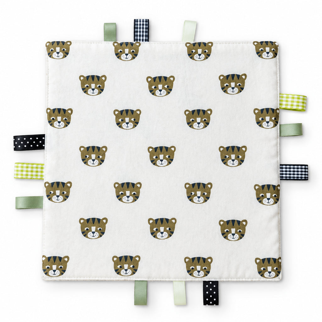Knisperdoekje met tijgerprint - Baby 0-2 jaar